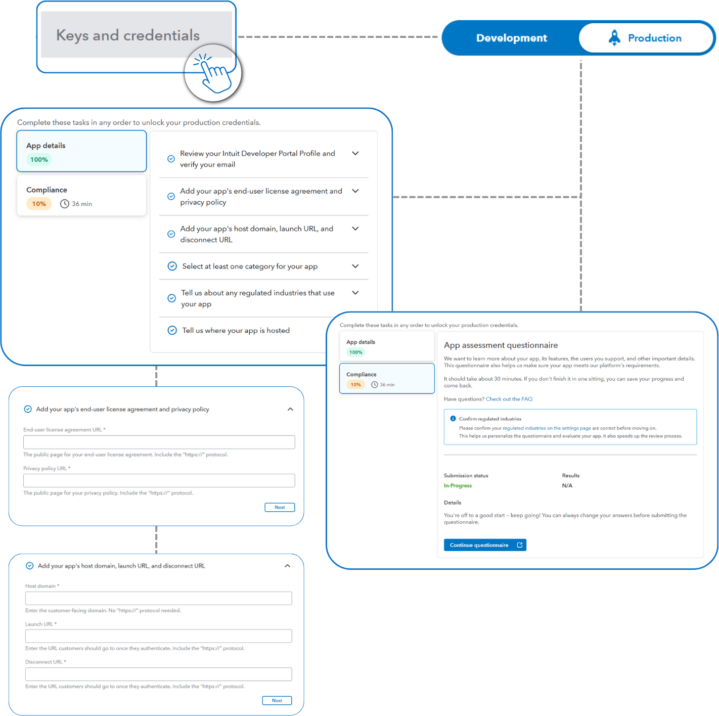 Configure the Production Environment