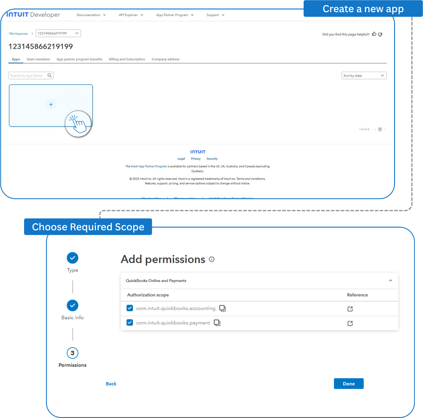 Create a new App