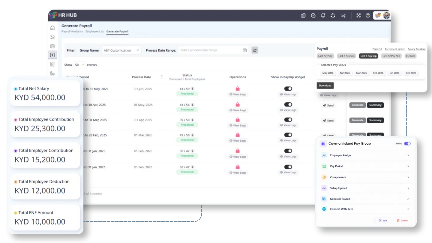 Payroll Processing Page Preview