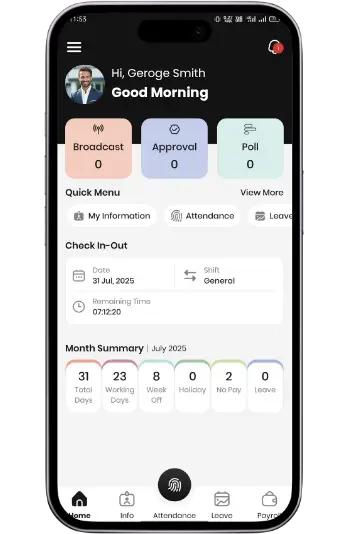 HR HUB Pro mobile app
