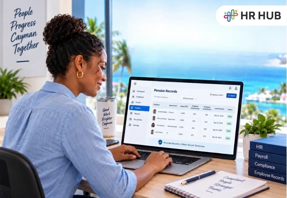 Cayman pension records for employers, payroll contributions and employee details Cayman pension records for employers, payroll contributions and employee details