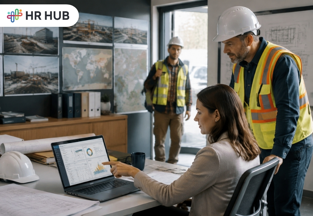 Construction HR software for managing workers across multiple job sites
