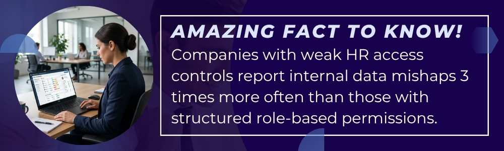 Role-based HR access controls help protect sensitive employee data