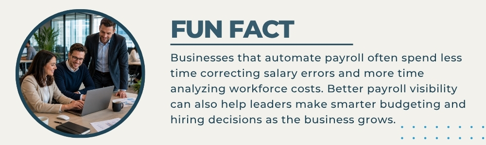 HR team uses payroll automation to improve business planning