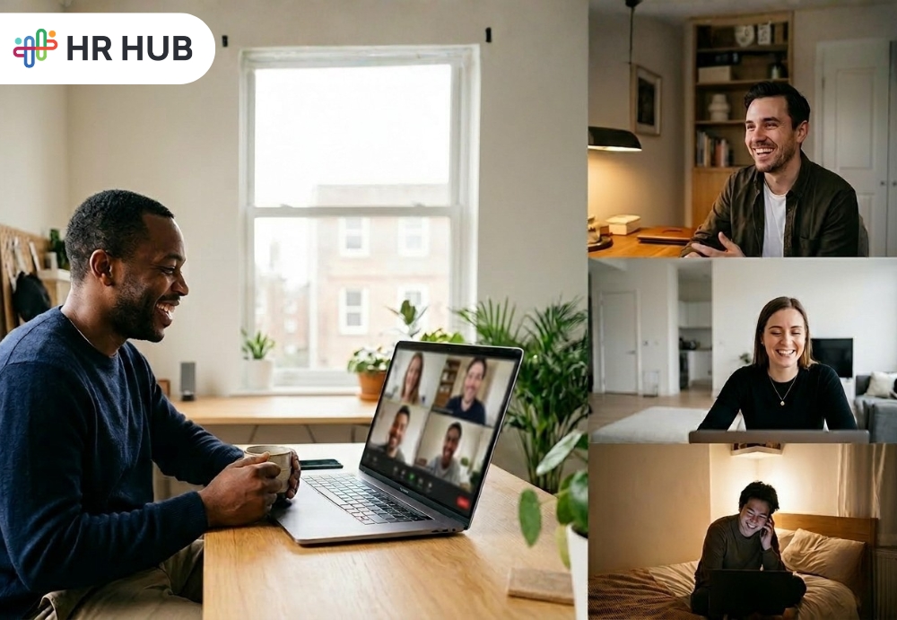 Virtual watercooler improving employee connection in remote teams