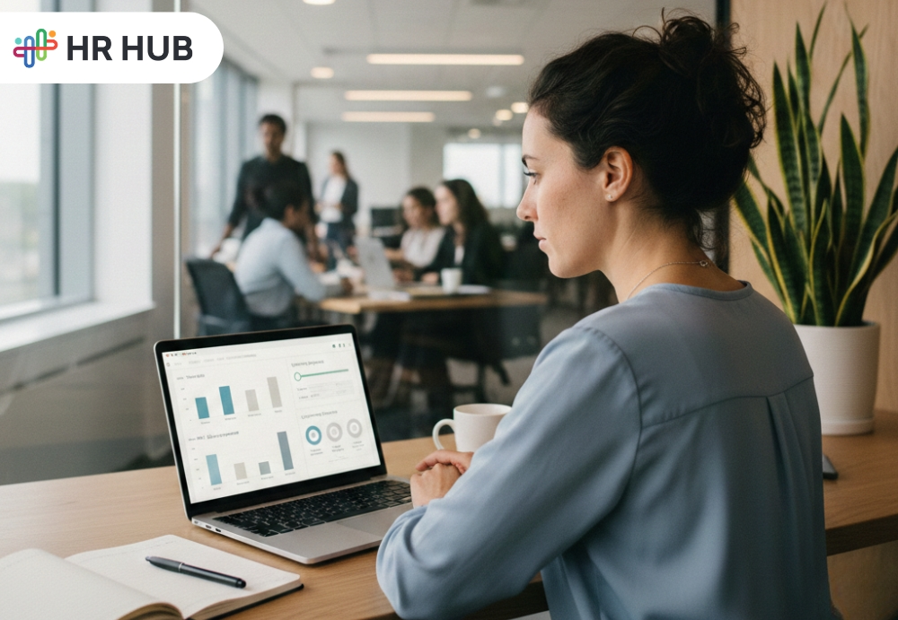 Inclusive HR software dashboard designed for neurodiversity and accessibility