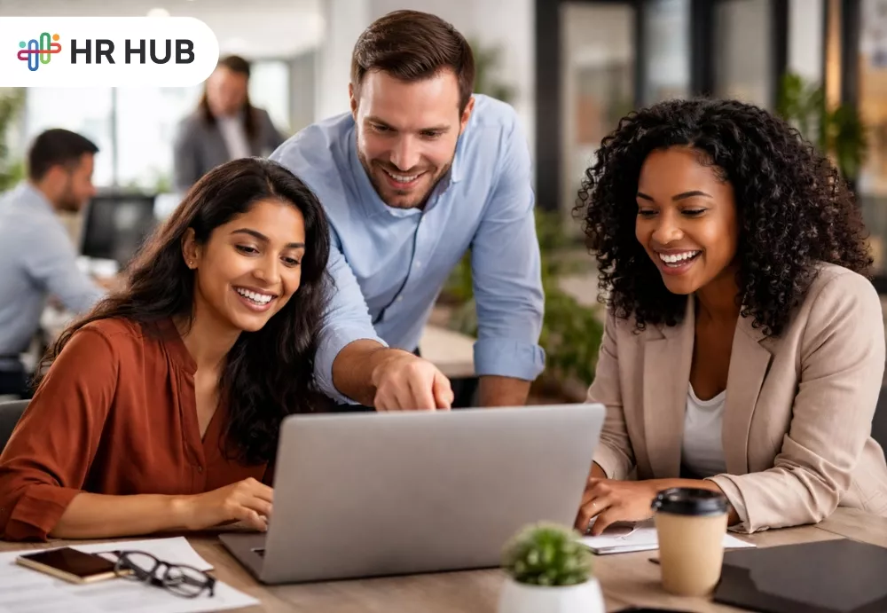 HR team managing automated employee onboarding software for remote and hybrid teams